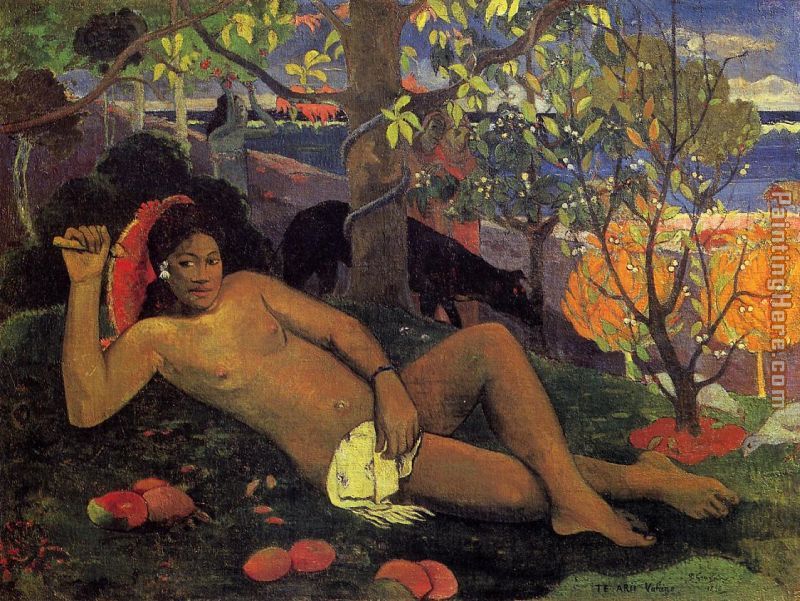 The King's Wife painting - Paul Gauguin The King's Wife art painting
